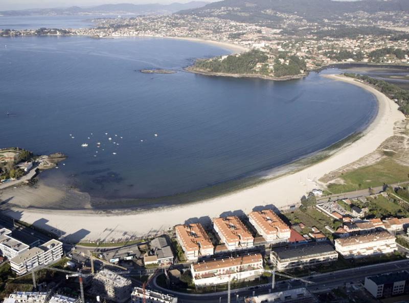 Vivienda Con Terraza En Playas De Baiona Exterior foto