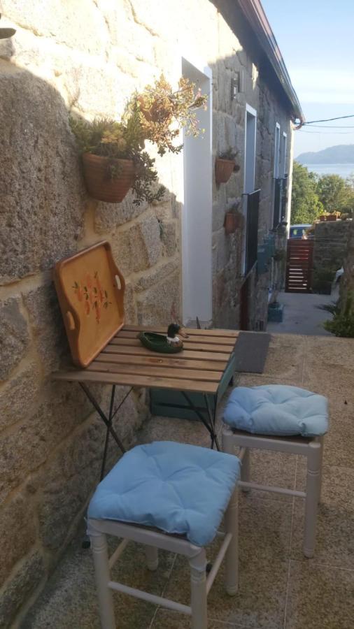 Vivienda Con Terraza En Playas De Baiona Exterior foto